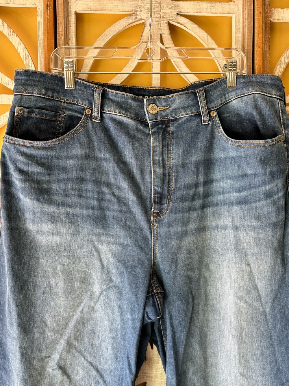 Torrid High Rise Wide Leg Everyday Jeans Size 18 Short Blue Plus Size Denim - Picture 6 of 11